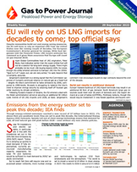 Gas to Power – September 29, 2023