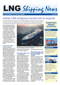 LNG Shipping News - 09 July 2013