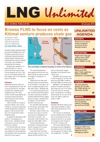 LNG Unlimited - 26 January 2016