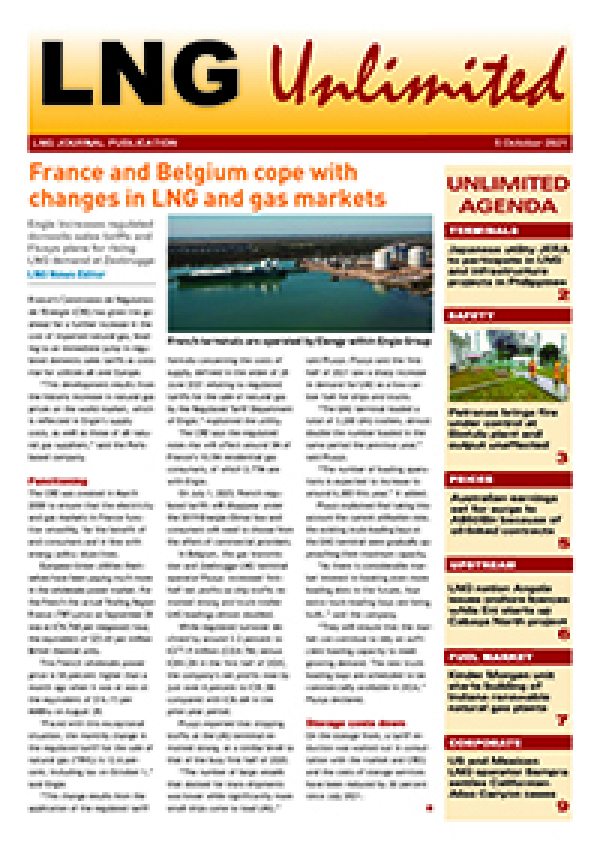 LNG Unlimited – 5 October 2021