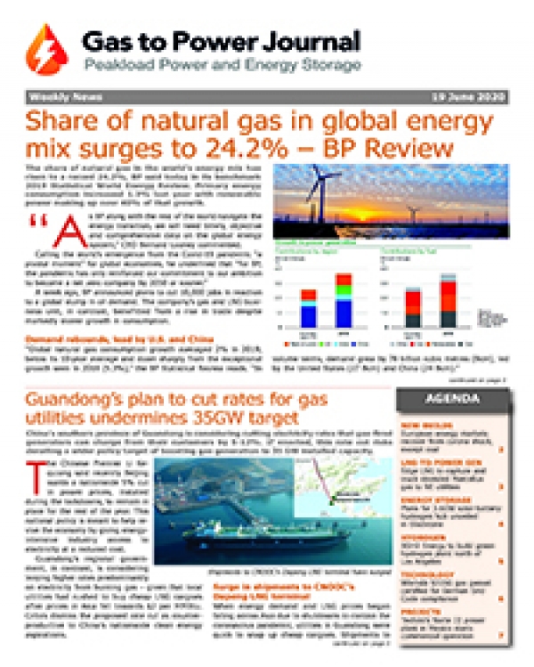 Gas to Power – June 19. 2020