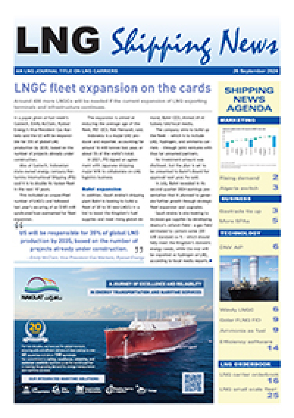 LNG Shipping News - 26 Sep 2024