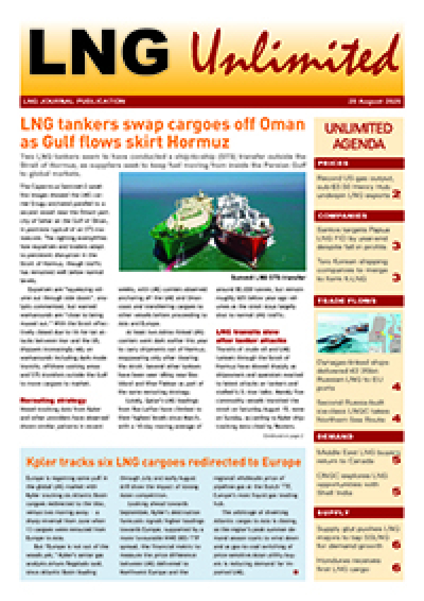 LNG Unlimited – 20 August 2026