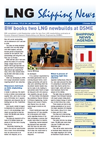 LNG Shipping News - 2 October 2014