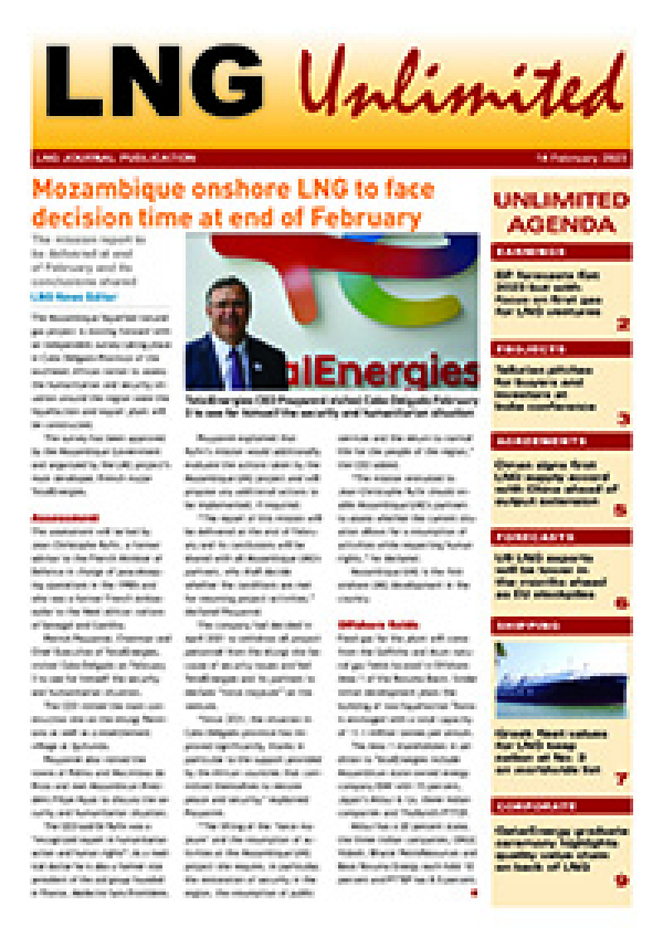 LNG Unlimited – 14 February 2023