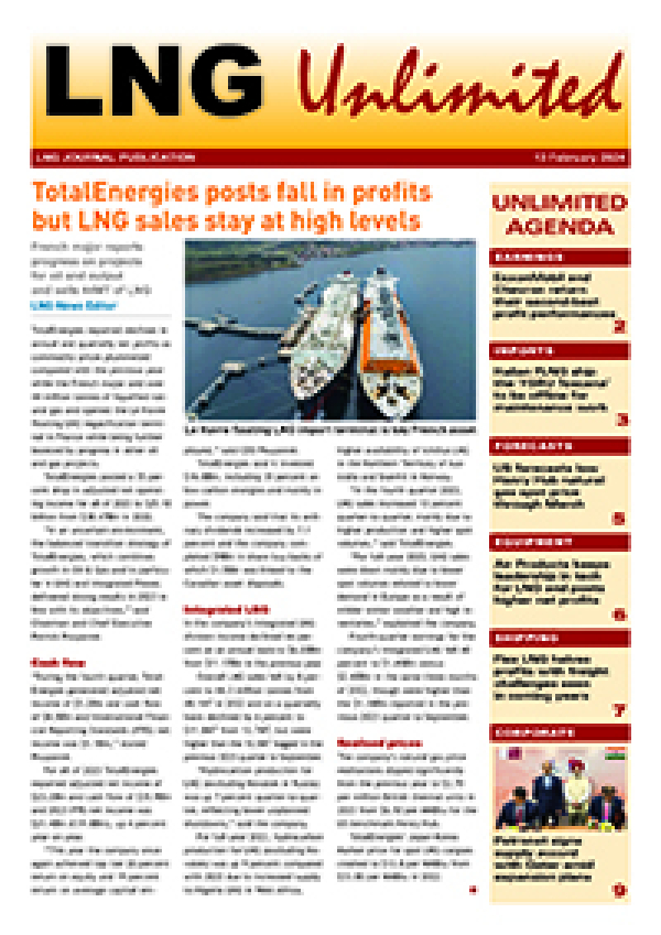 LNG Unlimited – 13 February 2024