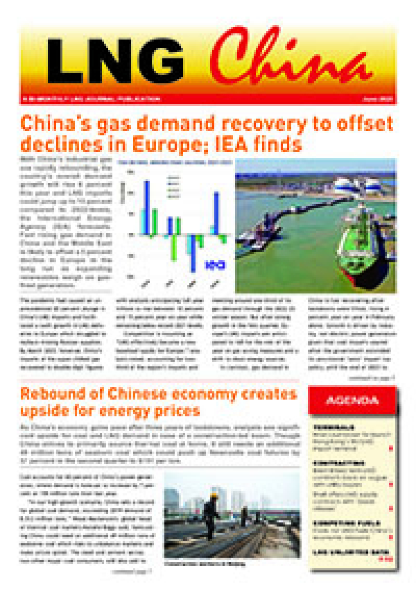 LNG China – June 2023