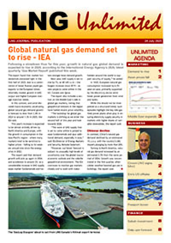LNG Unlimited – 24 July 2025
