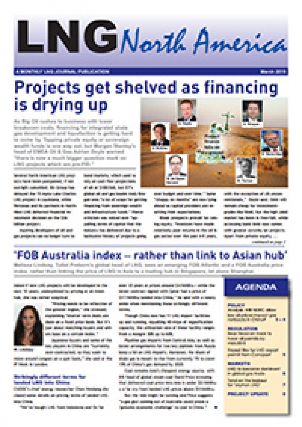 LNG North America - March 2015