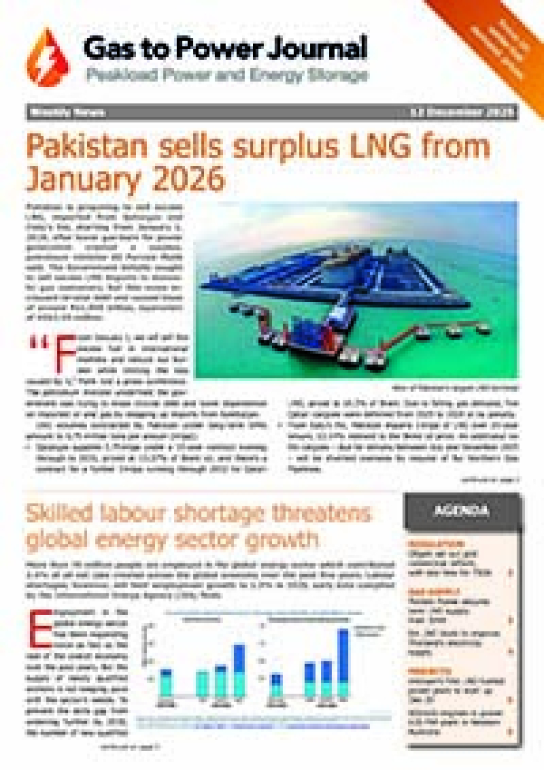 Gas to Power – December 12, 2025