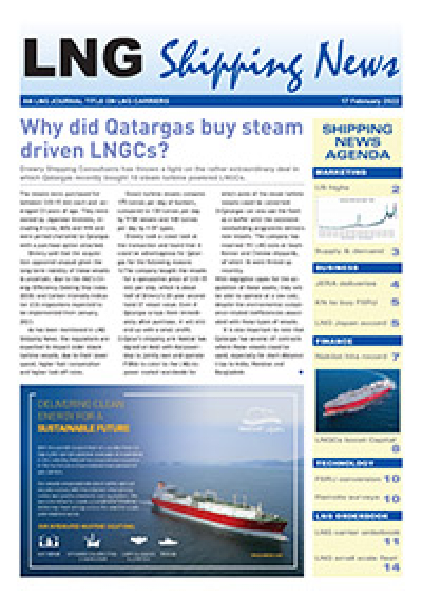 LNG Shipping News - 17 February 2022