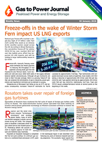 Gas to Power – January 30, 2026