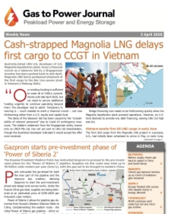 Gas to Power - April 3, 2020