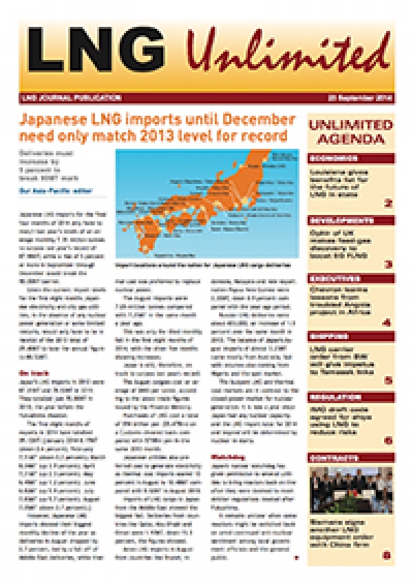 LNG Unlimited - 23 September 2014