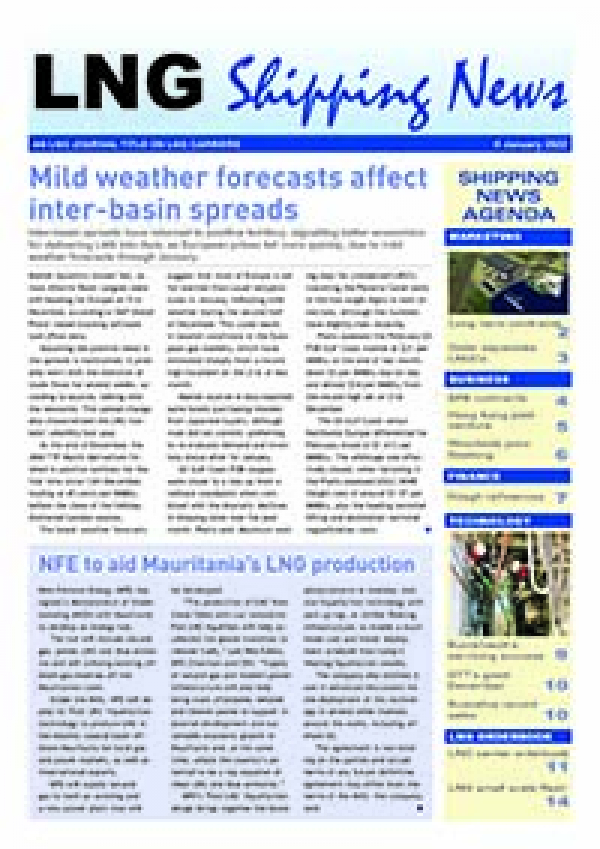 LNG Shipping News - 6 January 2022