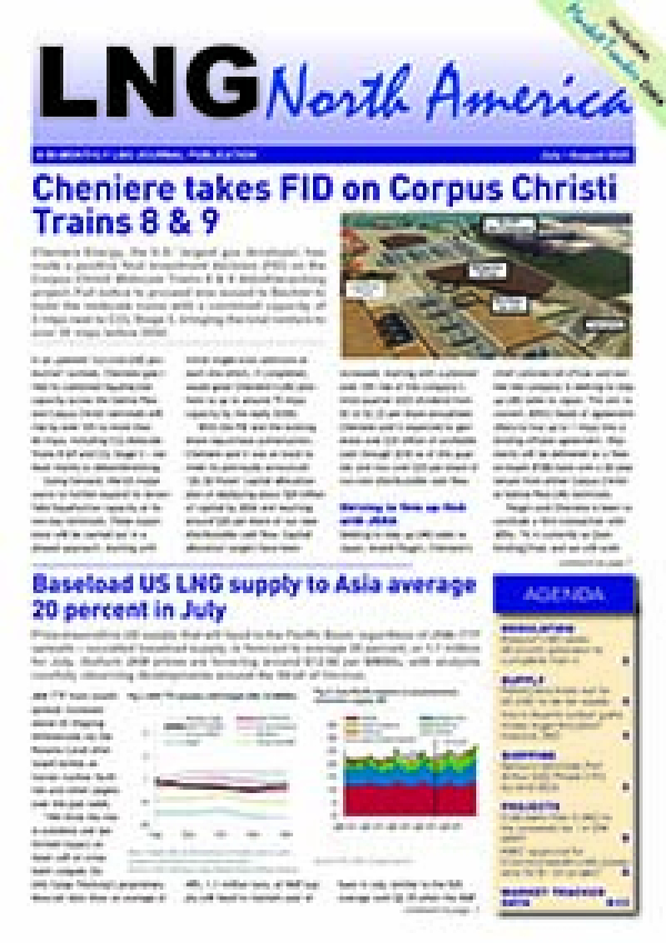 LNG North America – July/August 2025