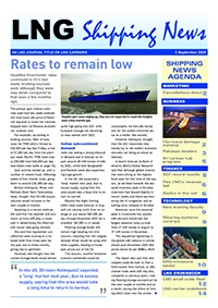 LNG Shipping News - 3 September 2020
