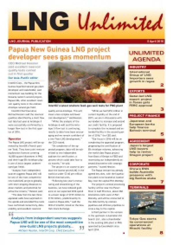 LNG Unlimited – 5 April 2016