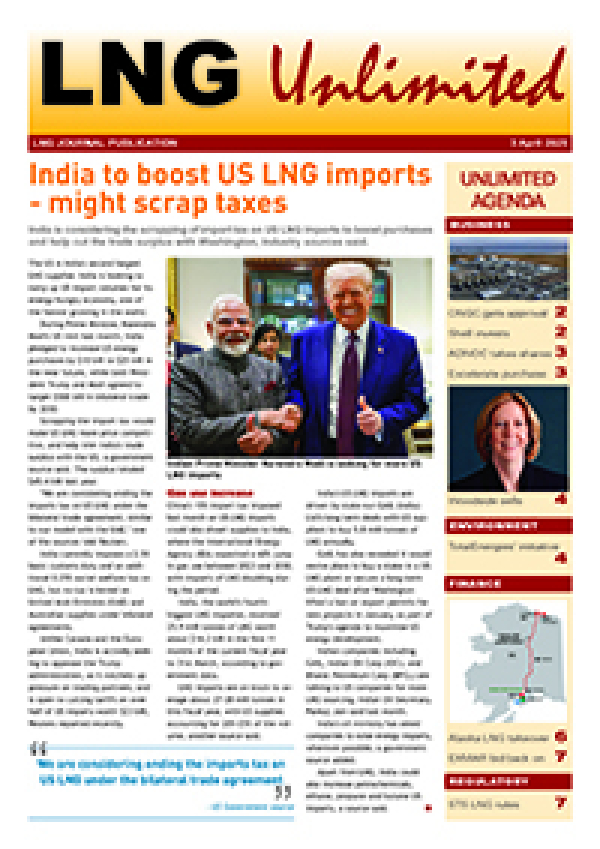 LNG Unlimited – 3 Apr 2025