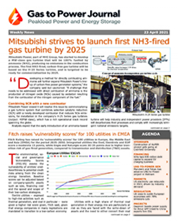Gas to Power – April 23. 2021