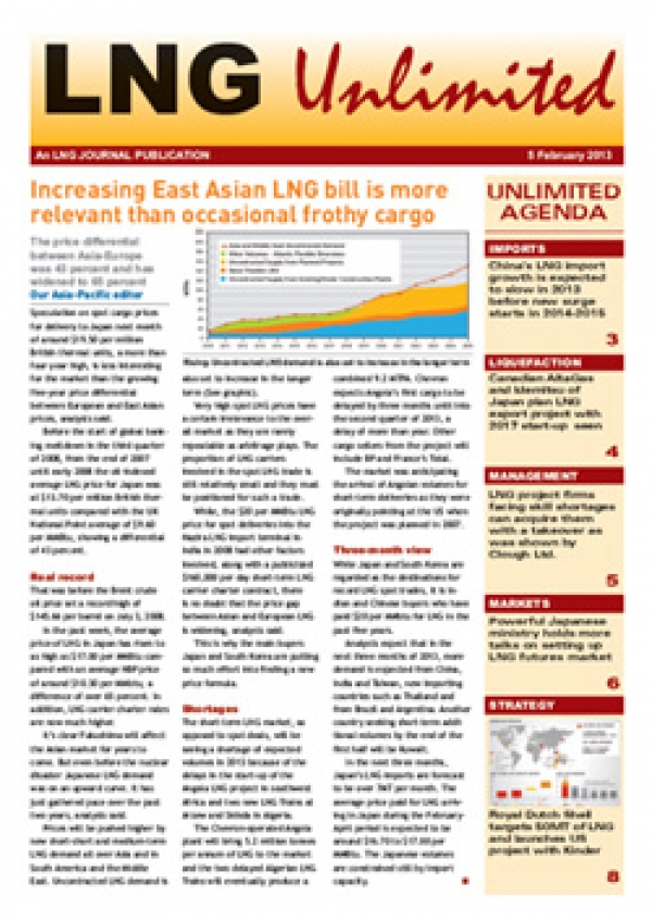 LNG Unlimited - 05 February 2013