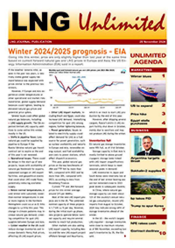 LNG Unlimited – 28 Nov 2024