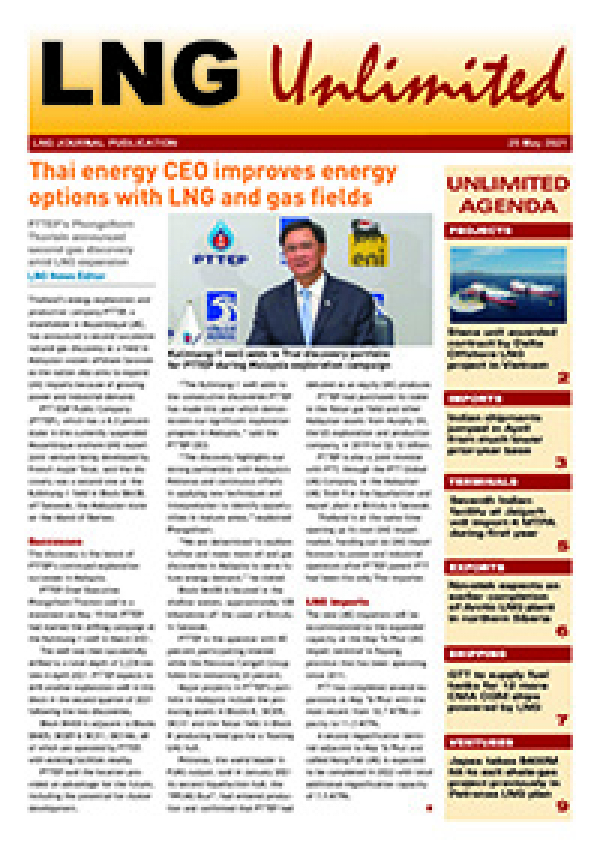 LNG Unlimited – 25 May 2021