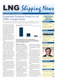 LNG Shipping News - 7 July 2016