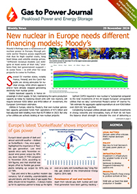 Gas to Power – November 29, 2024