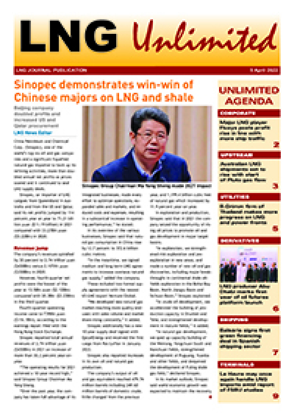 LNG Unlimited – 5 April 2022