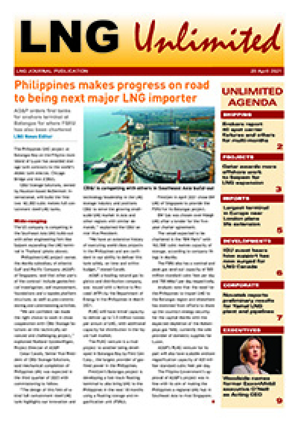 LNG Unlimited – 20 April 2021