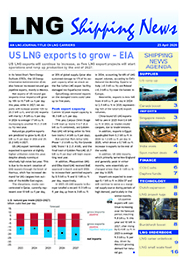 LNG Shipping News - 23 Apr 2026