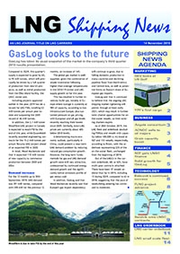 LNG Shipping News - 14 November 2019