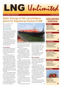 LNG Unlimited - 2 February 2016