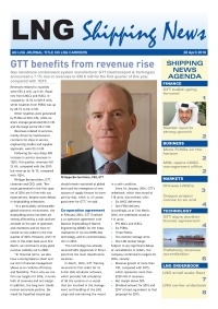 LNG Shipping News - 28 April 2016