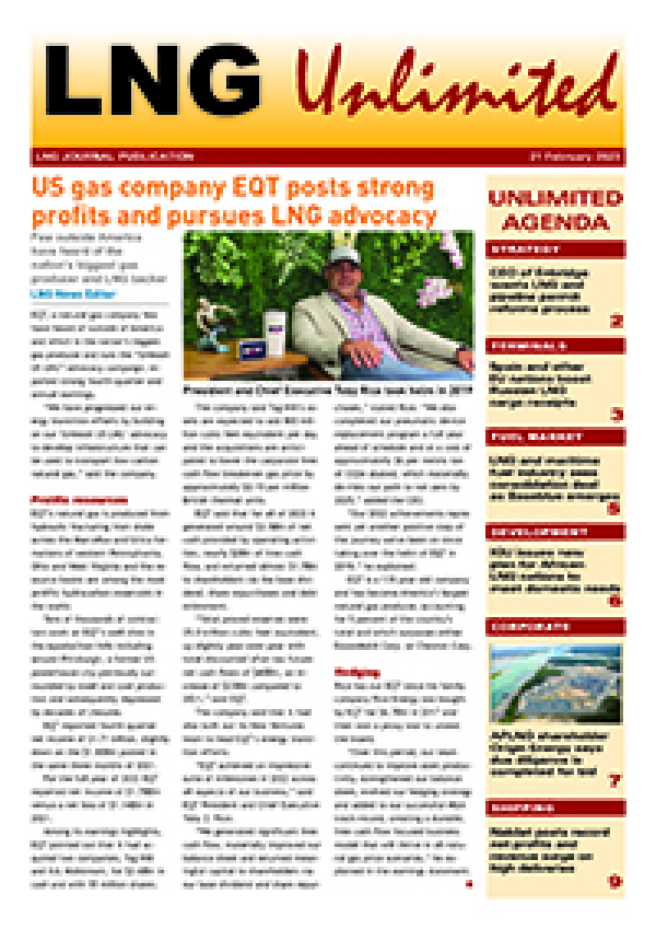 LNG Unlimited – 21 February 2023