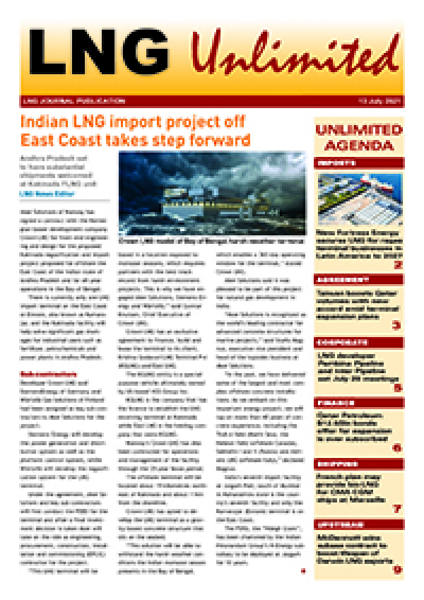 LNG Unlimited – 13 July 2021