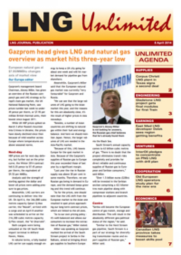 LNG Unlimited - 8 April 2014