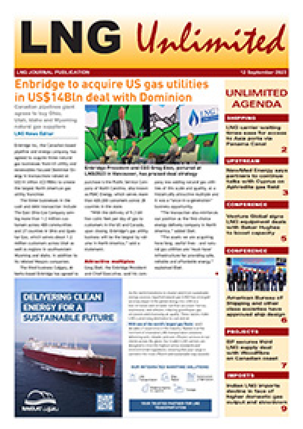 LNG Unlimited – 12 September 2023