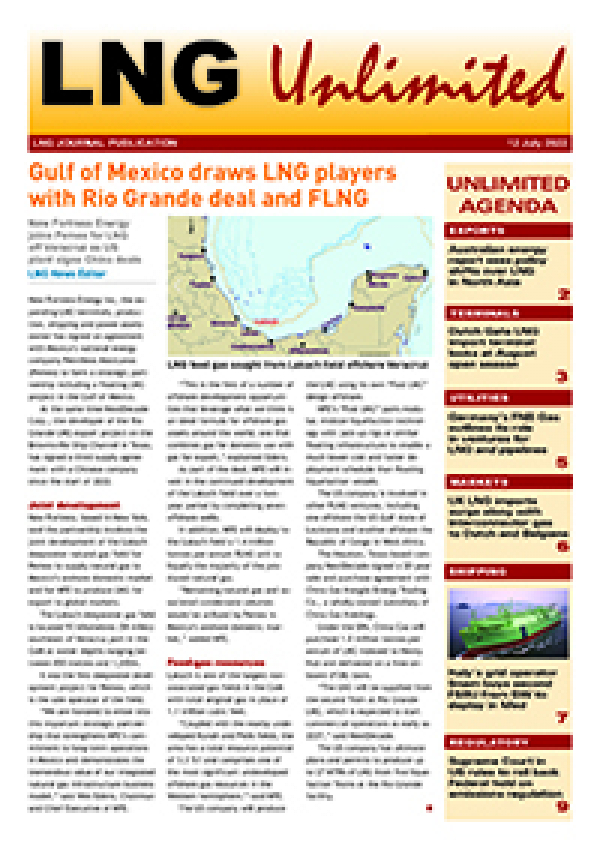 LNG Unlimited – 12 July 2022