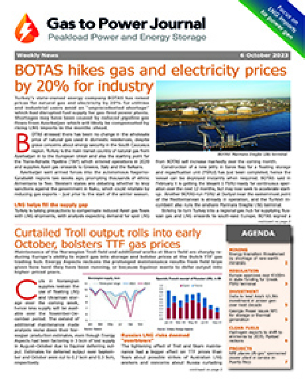 Gas to Power – October 6, 2023
