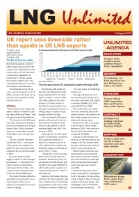 LNG Unlimited - 11 August 2015