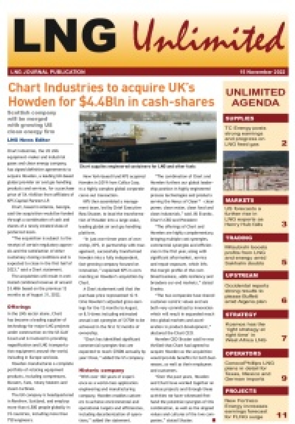 LNG Unlimited – 15 November 2022