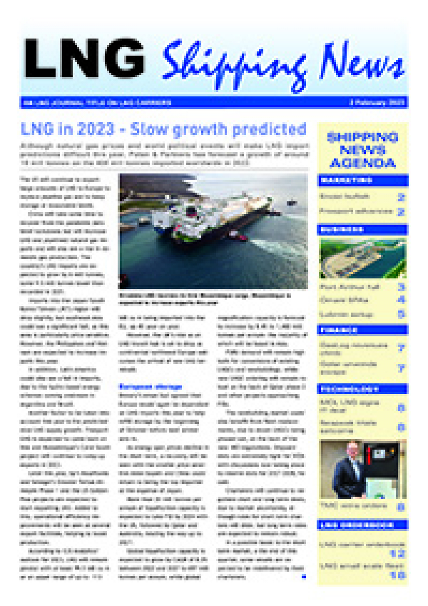 LNG Shipping News - 2 Feb 2023