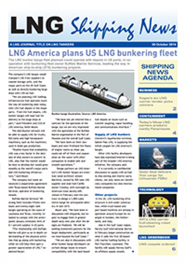 LNG Shipping News - 30 October 2014