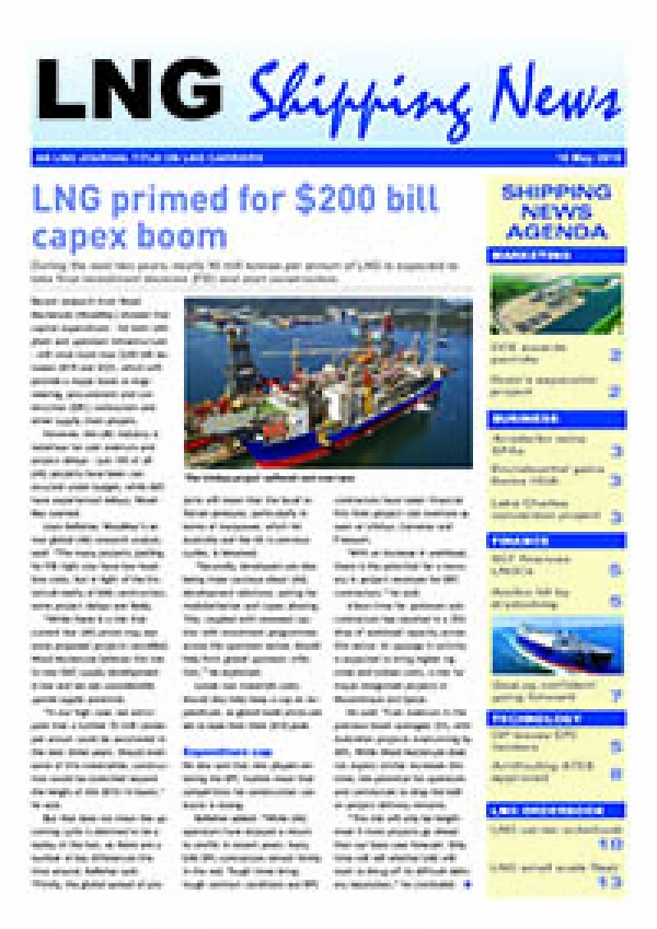 LNG Shipping News - 16 May 2019