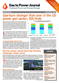 Gas to Power – December 8, 2023