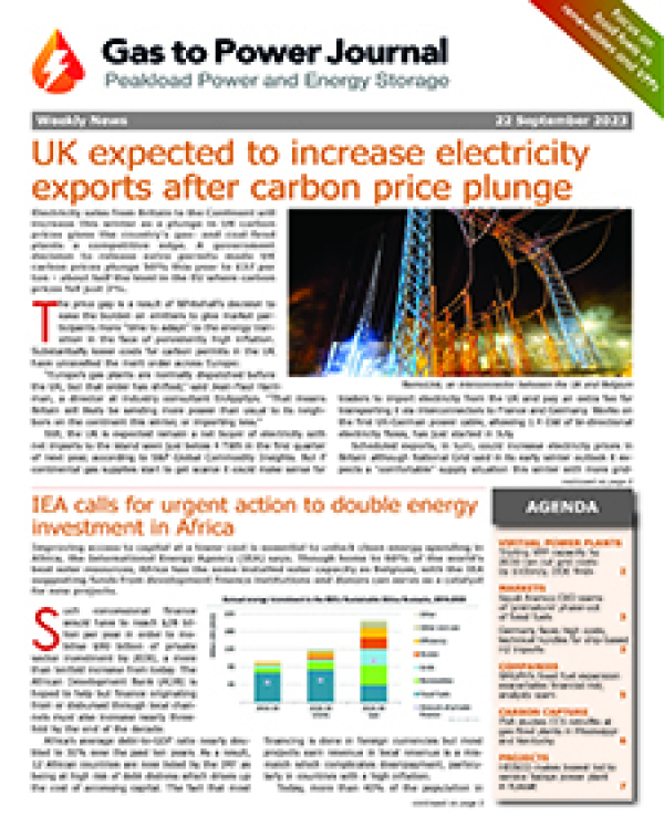 Gas to Power – September 22, 2023