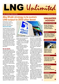 LNG Unlimited – 13 November 2018