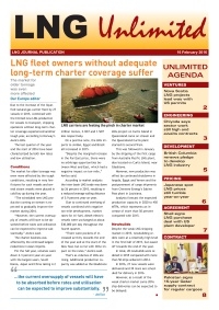 LNG Unlimited - 16 February 2016